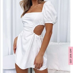 NWT White Fox Different Girl Mini Dress